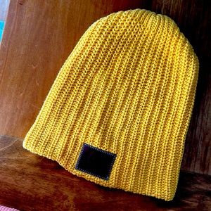 Gold Live Your Melon Beanie